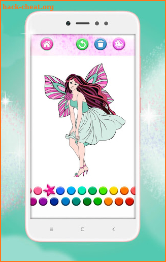 Fairy Coloring Pages screenshot