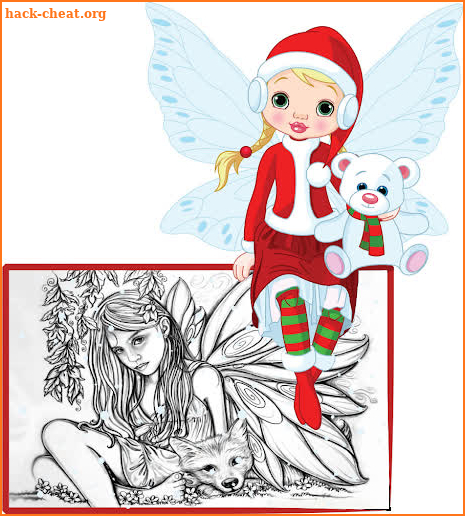 Fairy Coloring Pages for Kids screenshot
