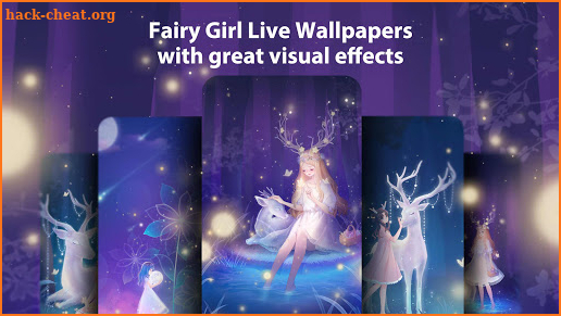 Fairy Girl Live Wallpaper & Launcher Themes screenshot