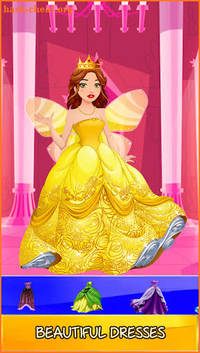 Fairy Saloon - Dressup & Makeover, Color by Number screenshot
