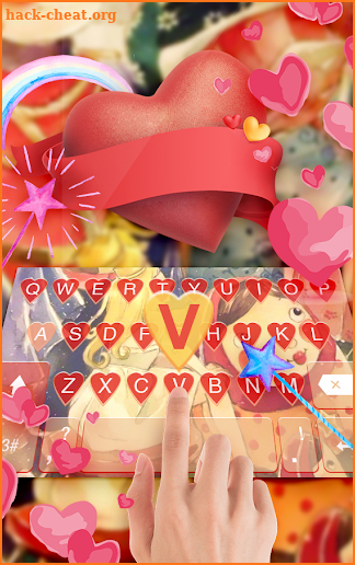 fairytale keyboard theme screenshot