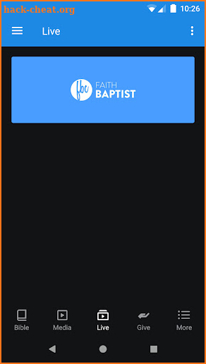 Faith Baptist Canoga Park CA screenshot