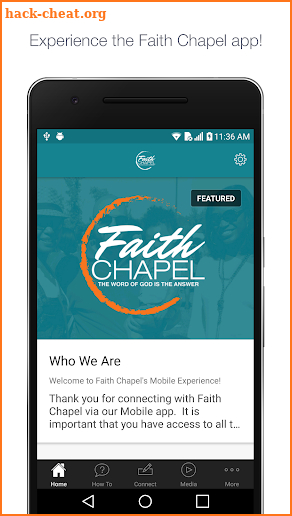 Faith Chapel App screenshot