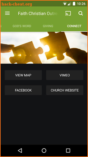 Faith Christian Outreach screenshot