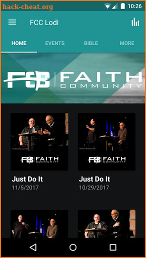 Faith Community Church Lodi screenshot
