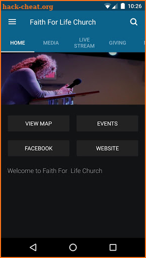 Faith For Life Church screenshot