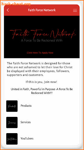Faith on Purpose screenshot