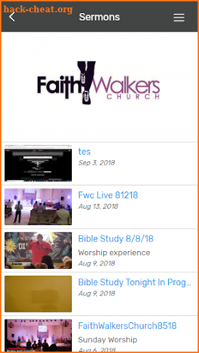 Faith Walkers Church AL screenshot