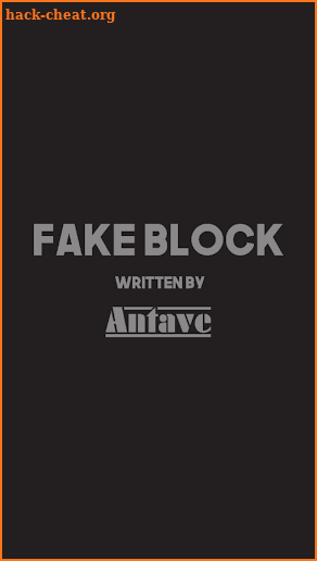 Fake Block Free screenshot