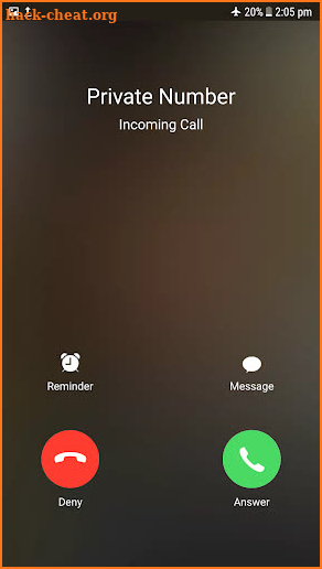 Fake Call screenshot