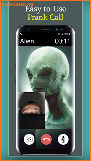 Fake Call - Alien Prank Video Call screenshot