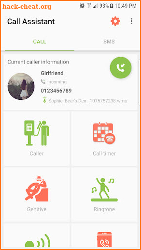 Fake Call and Sms screenshot