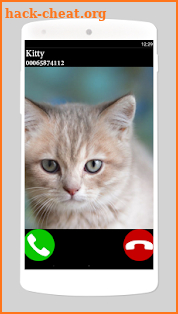 fake call cat 2 screenshot
