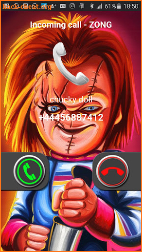 Fake Call Chucky Doll and Goast screenshot
