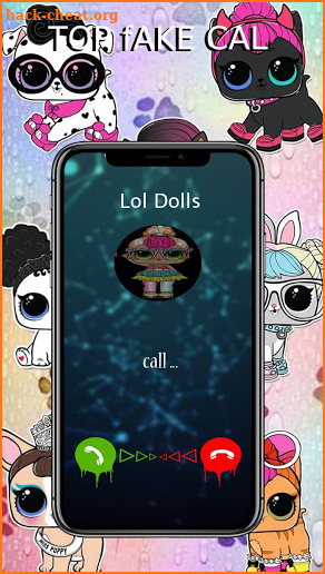 fake call Cute Surprise Lol Dolls  fans prank screenshot