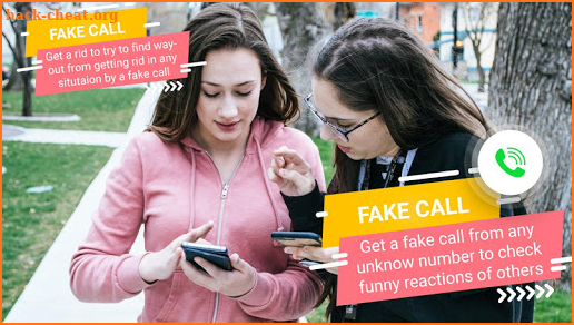 Fake call, Fake caller id, GF fake call screenshot