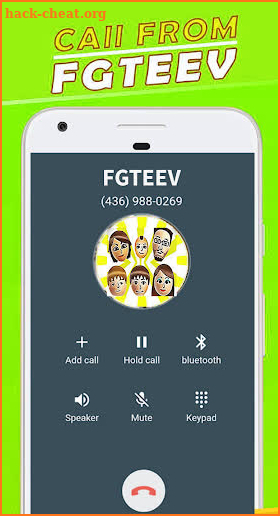 Fake Call Fgteev -  Call Prank screenshot