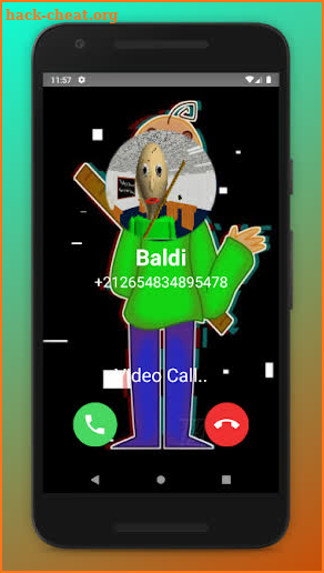 Fake Call for  Baldi's Basics 📱 Fake Video screenshot