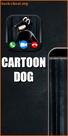 Fake Call For Cartoon Dog screenshot