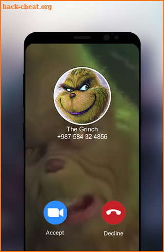 Fake call for the Grinch 2021 screenshot