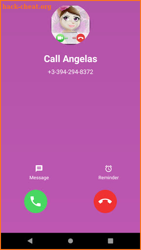 Fake Call From Angela’s screenshot