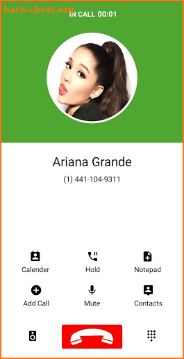 Fake call from Ariana Grande 2020 (prank) screenshot