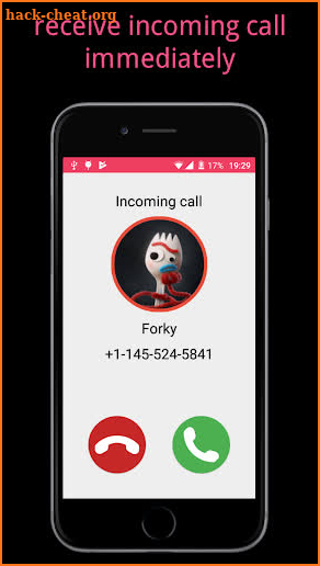 Fake Call From Forky PRANK screenshot