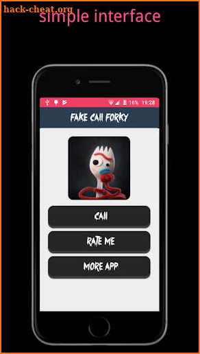 Fake Call From Forky PRANK screenshot