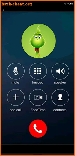 Fake  Call From  Grinch  Prank Simulator screenshot