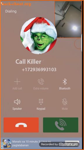 fake Call From grinch vedio-sms-chat-live screenshot