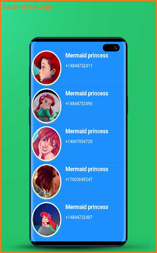 Fake Call From Mermaid Princess:Simulation screenshot