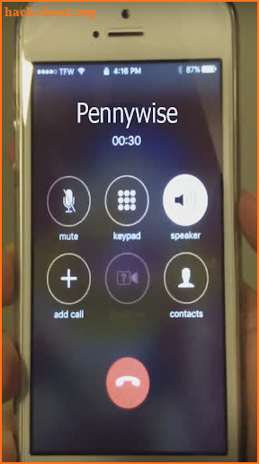 fake Call From Pennywise 2019 screenshot