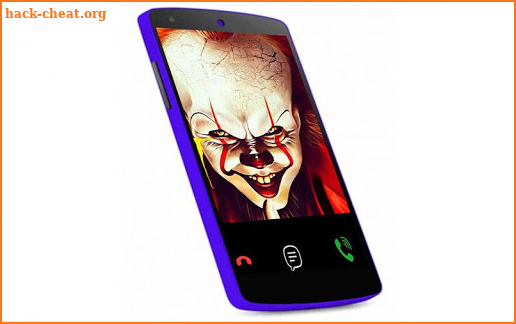 Fake Call from Pennywise vedio-chat-sms screenshot