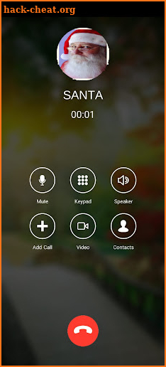 Fake Call From Santa Claus screenshot