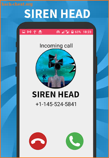 Fake Call From Siren Head and Cartoon Cat - Prank screenshot