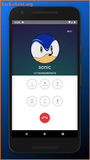 Fake call  from Sonnic 📱 Chat And video Call📱 screenshot