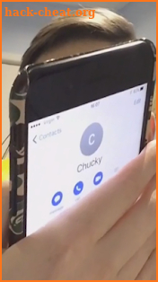 Fake Call from vedio chucky DOLL screenshot