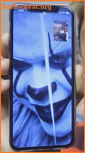 Fake Call from vedio Pennywise killer screenshot