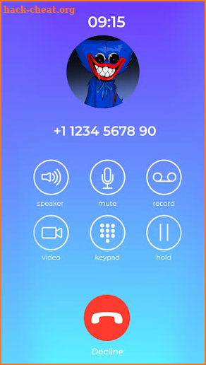Fake call Huggy : The poppy screenshot