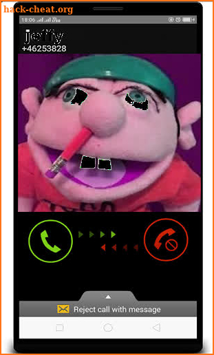 fake call jeeeeeeeffy screenshot