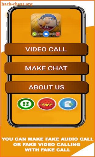 Fake Call Jeffy - video call screenshot