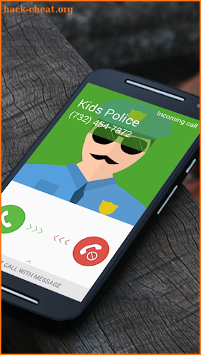 Fake Call Kids Police screenshot