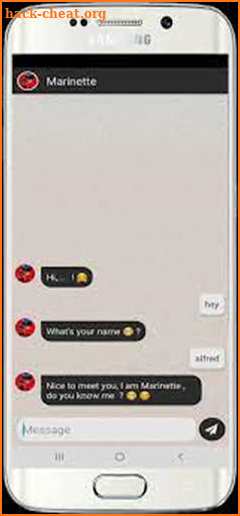 Fake call Ladybug screenshot