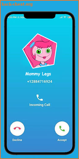 Fake Call Mommy Long Legs screenshot