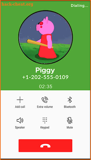 Fake Call Piggy screenshot