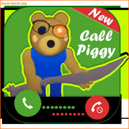 Fake Call: Piggy Calling - call piggy free robux screenshot
