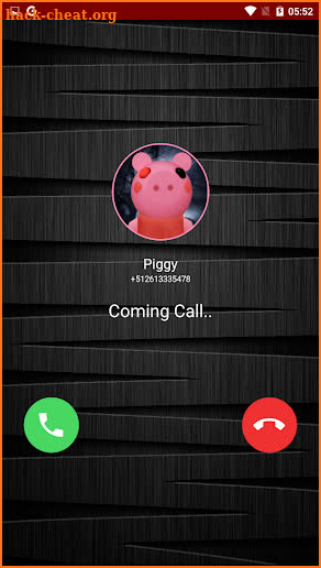 Fake call piggy Roblx - Escape  Granny Obby Quiz! screenshot