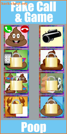 Fake Call Poop Game screenshot