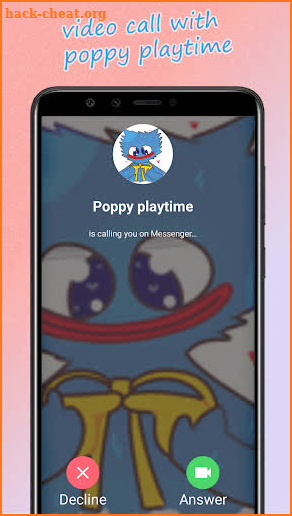 fake call poppy playtime squid screenshot