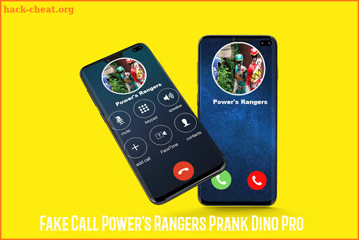 Fake Call Power's Rangers Prank Dino Pro screenshot